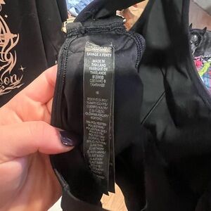 Gold and Black Fitness top